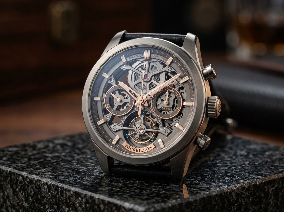 Chronos Veloce Tourbillon Mechanical Watch